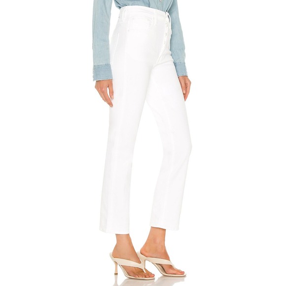 NWT Mother Superior High Waisted Hiker Hover in wash Totally Innocent Size 30